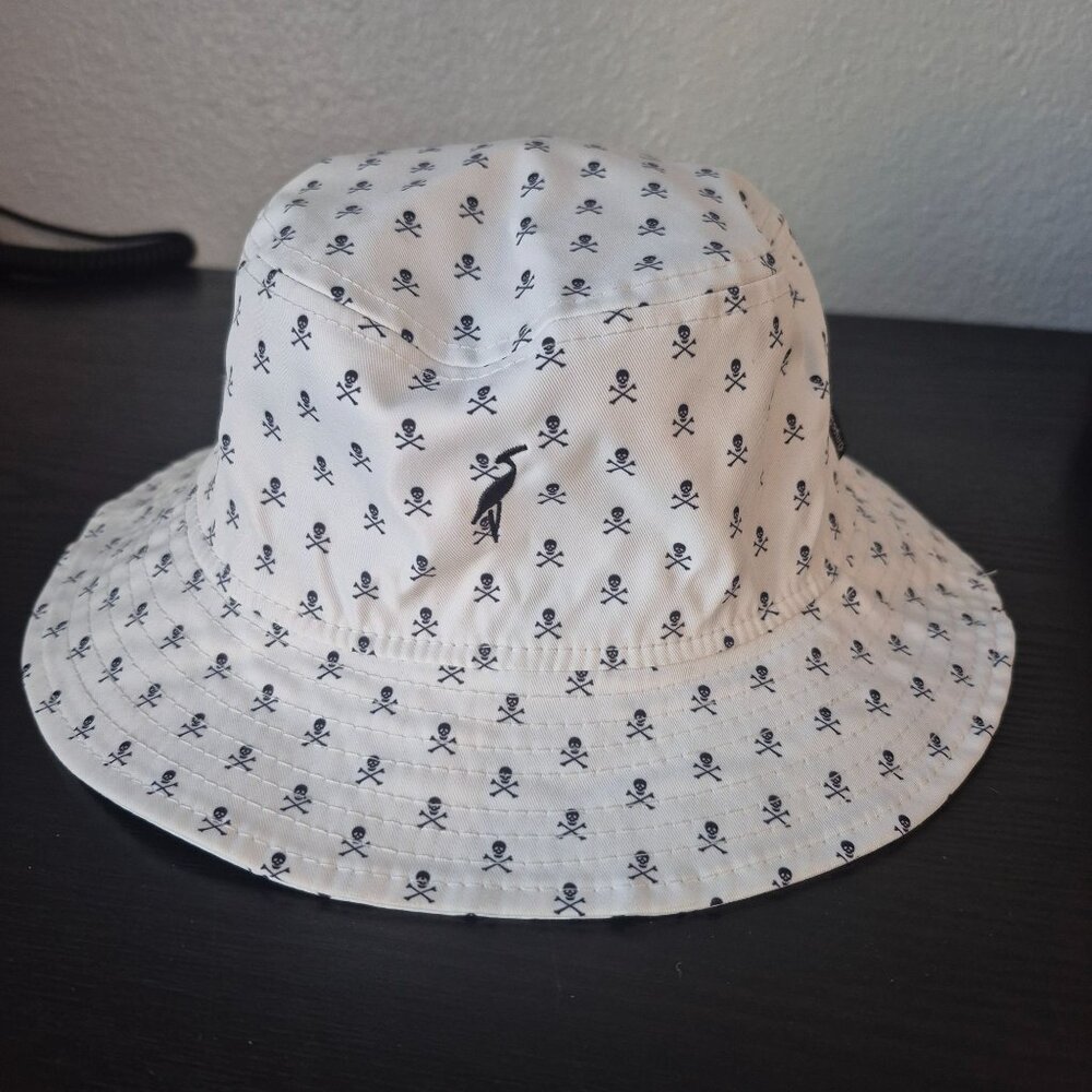 Imperial Sports Golf Bucket Hat Skull Floppy White Outdoor Summer Adult Medium